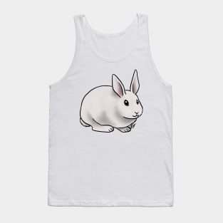 Small Mammal - Rabbit - White Tank Top